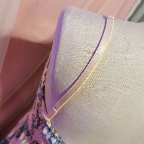 Ank Rouge Size Small Pink Camisole Mini Dress Cami Lace Summer Party Pastel Y2K - Picture 5 of 16